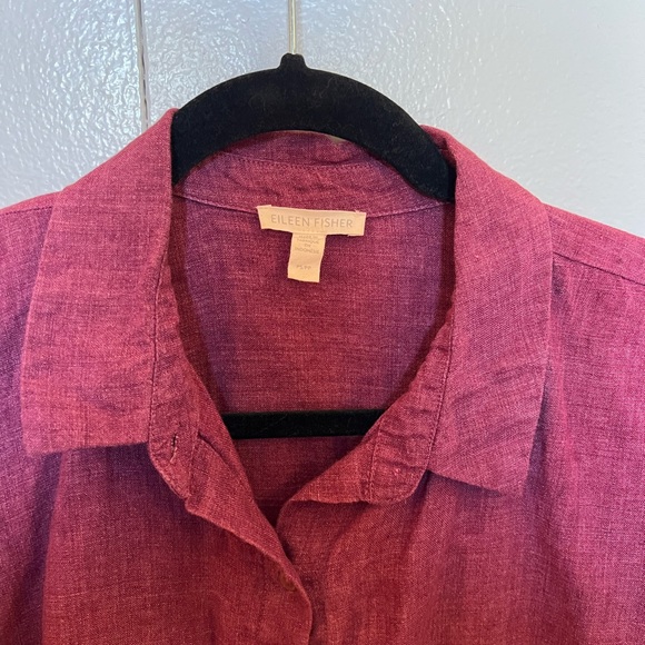 Eileen Fisher Organic Linen Top - Picture 2 of 6